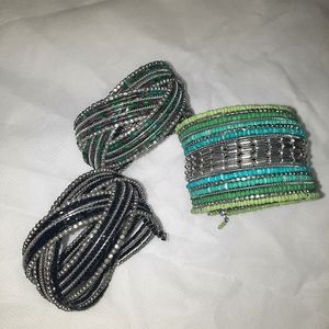 Beaded bangles -easy wear